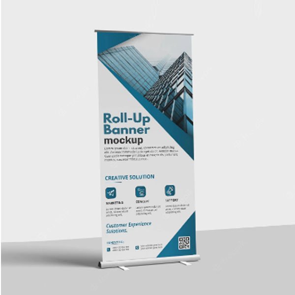 تصميم و طباعة رول اب ستاند