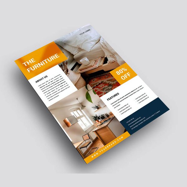 طباعة بروشورات بخامات مختلفة