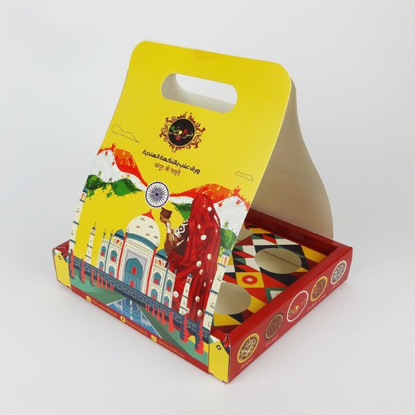 طباعة علب ورق عنب مع حامل