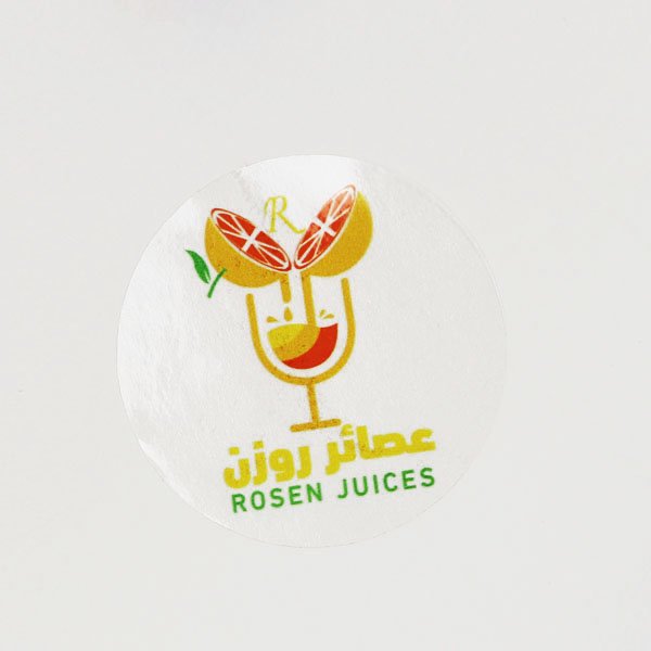 طباعة ستيكرات 1000حبة, شفاف