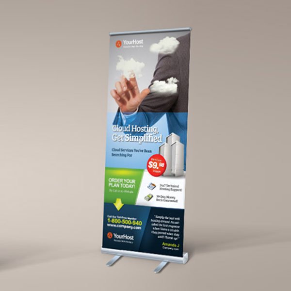 تصميم و طباعة roll up