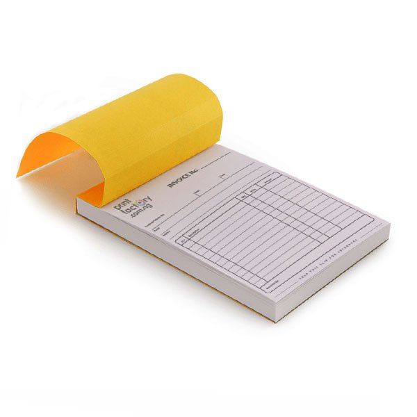 طباعة دفاتر فواتير بمقاسات متعددة