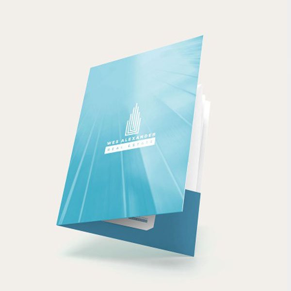 طباعة فولدرات بخيارات متعددة