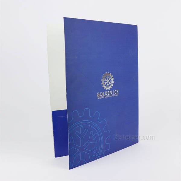 طباعة فولدرات 1000 حبة مع بصمة