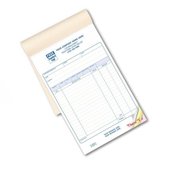 طباعة دفتر فواتير