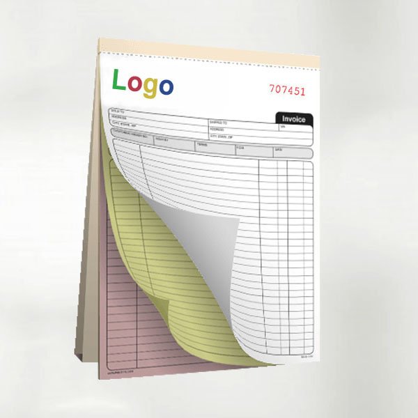 طباعة فواتير حسب الطلب بجودة عالية