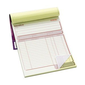 طباعة دفتر فواتير أو سندات