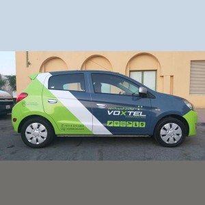 طباعة وتركيب استيكر سيارات