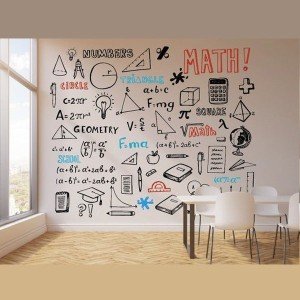 طباعة استيكر ورق جدران للمكاتب والمؤسسات