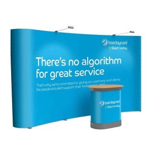 طباعة بوب اب ستاند للمعارض والمؤتمرات