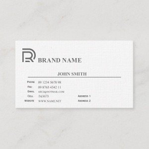 كرت شخصي 1000 حبة نوع الورق مقمش 