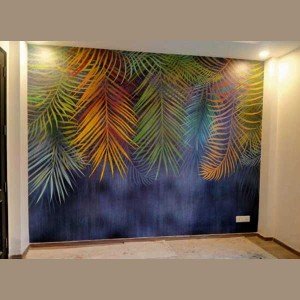 طباعة وتركيب ورق جدران بأي تصميم مطلوب