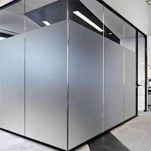 استكر زجاج ثلجي سادة