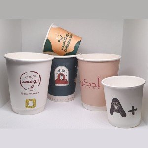 طباعة اكواب كافيهات شاي و قهوة