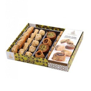 طباعة بوكسات بقلاوة و حلويات