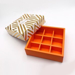 طباعة بوكسات حلويات بغطاء منفصل