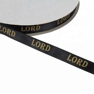 طباعة شرائط ساتان قماشية