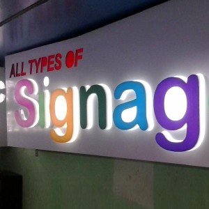 تركيب لوحات حروف بارزة زنكور وواجهات كلادينج