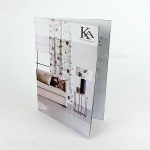 طباعة كتيبات أو كتالوجات