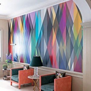 طباعة تركيب ورق جدران مكاتب و محلات الرياض