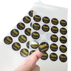 طباعة استيكرات منتجات أشكال