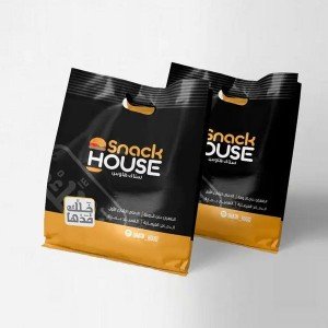 طباعة أكياس بلاستيكية مع يد